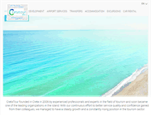 Tablet Screenshot of cretatour.com